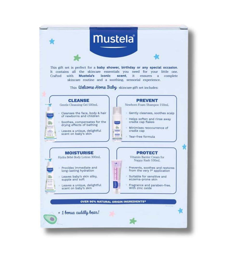Mustela Welcome Home Baby Skincare Gift Set - French Beauty Co.Mustela
