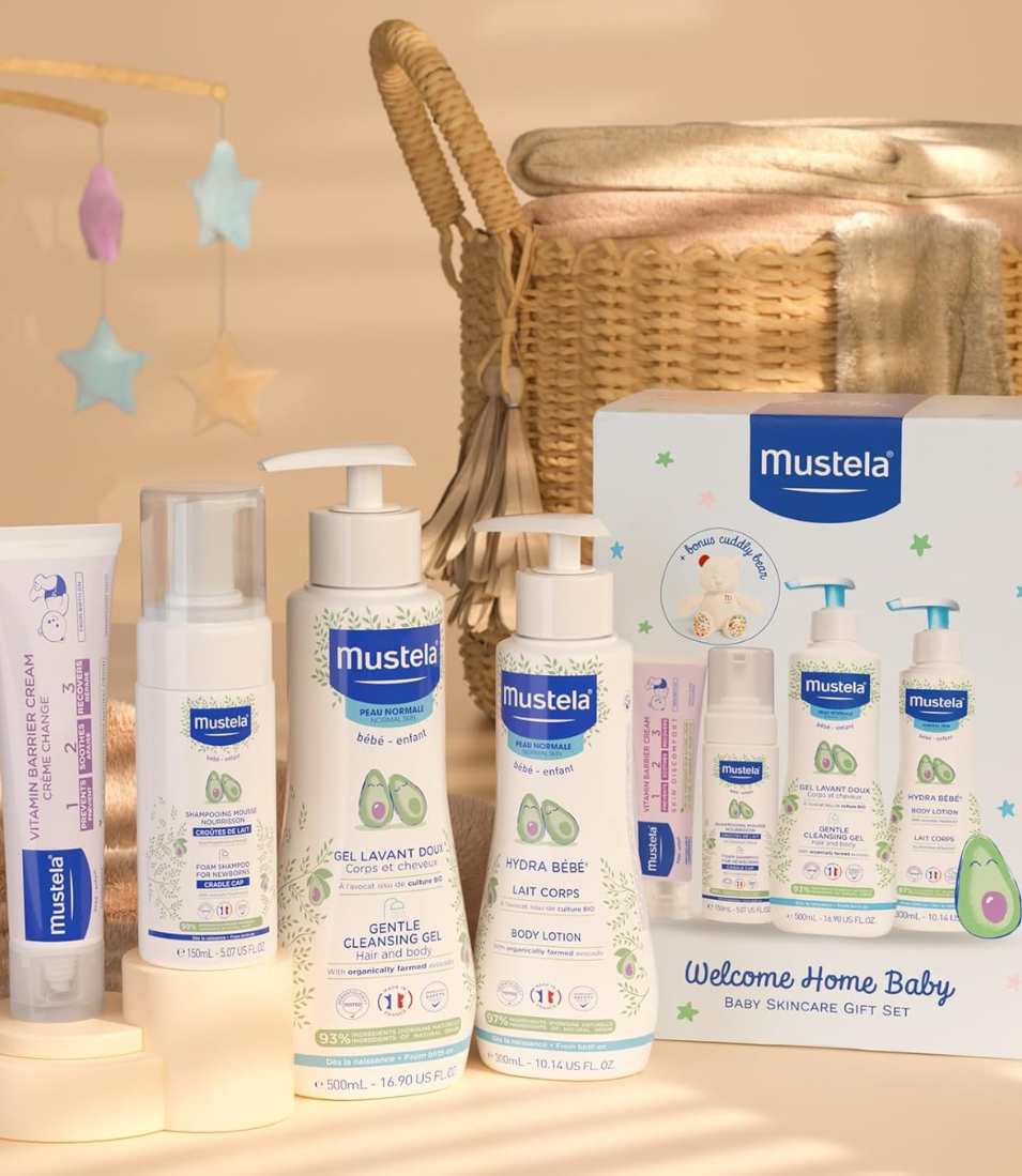 Mustela Welcome Home Baby Skincare Gift Set