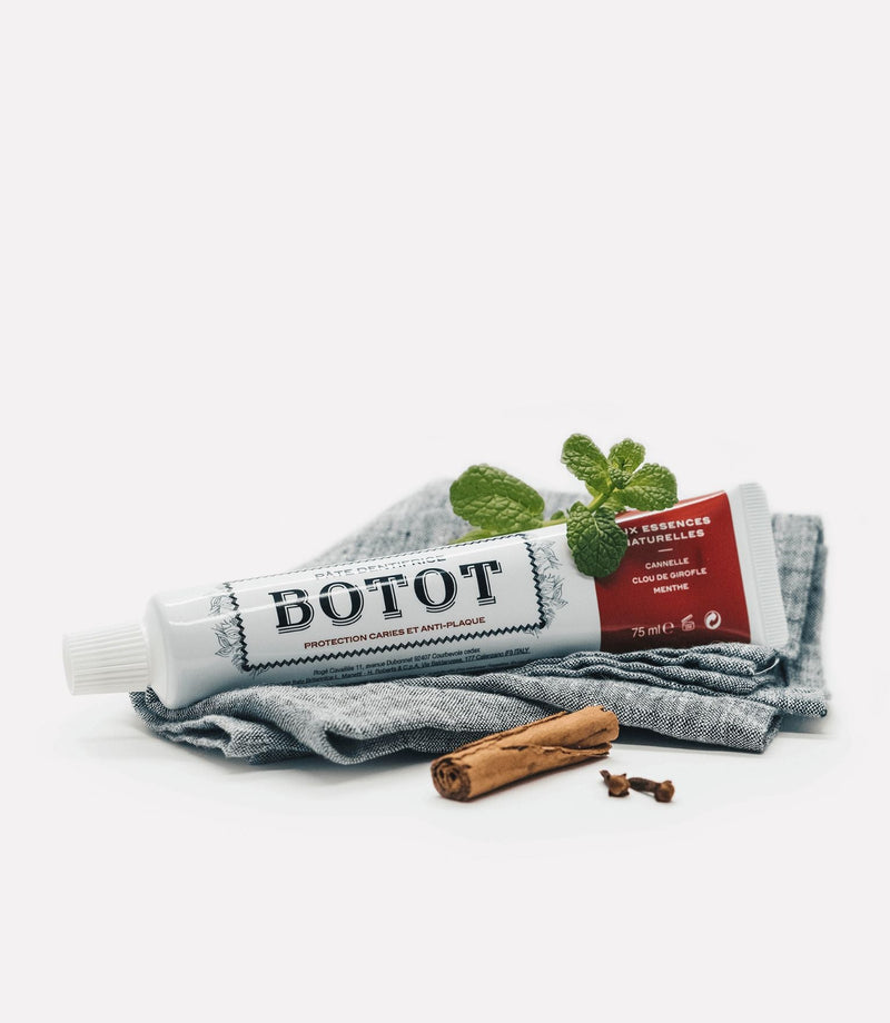 Natural Toothpaste 75ml - French Beauty Co.BOTOT