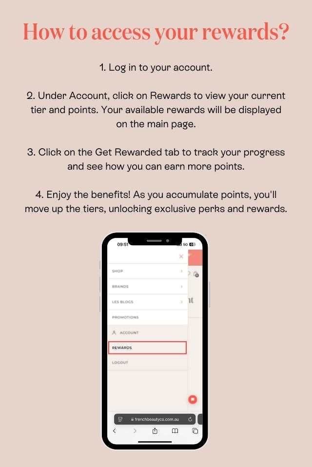 Rewards, French Beauty Co.