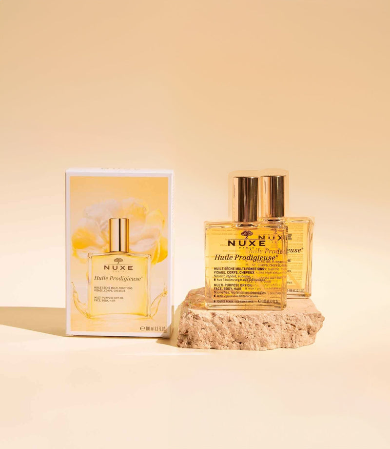Nuxe Huile Prodigieuse Dry Oil Ltd Edition Air 100ml Duo - French Beauty Co.Nuxe