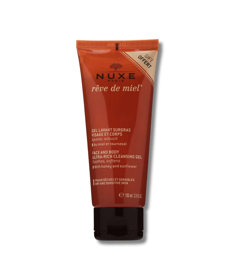 NUXE Reve de Miel Ultra - Rich Cleansing Gel 100ml - GWP - French Beauty Co.Gift with Purchase