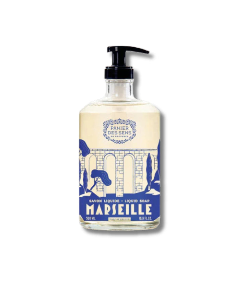 Olive Liquid Marseille Soap Limited Edition Blue 500ml - French Beauty Co.Panier des Sens