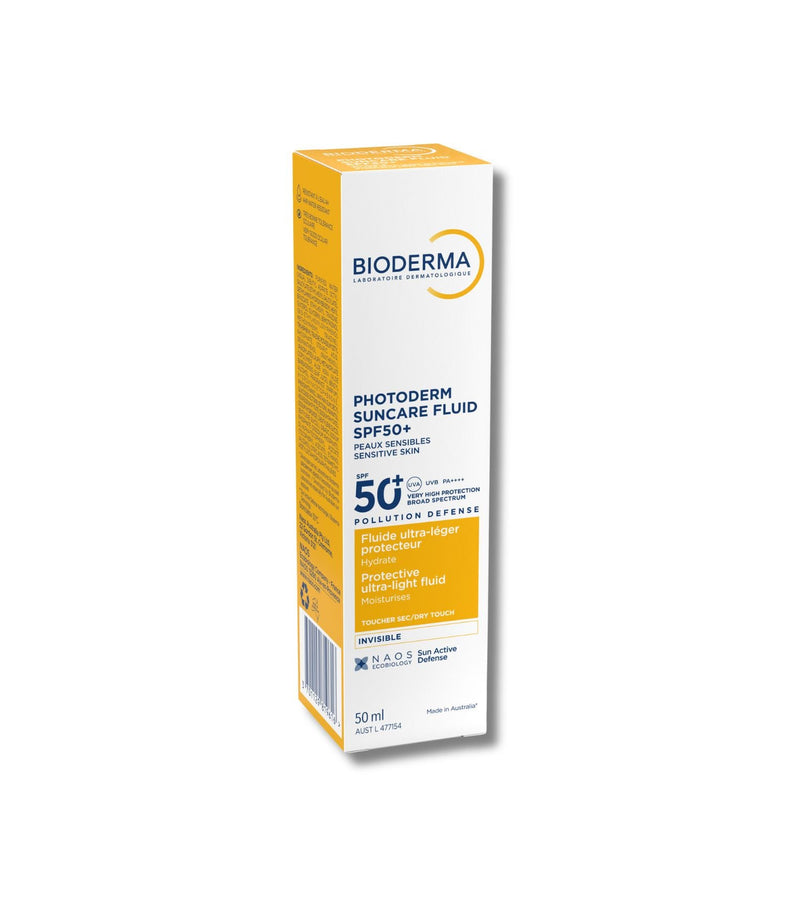 Photoderm Suncare Fluid SPF50+ 50ml - French Beauty Co.Bioderma