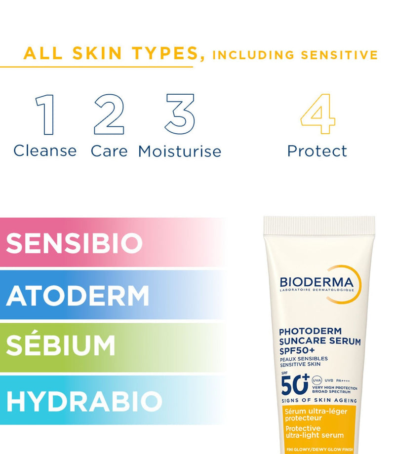 Photoderm Suncare Serum SPF50+ 50ml - French Beauty Co.Bioderma