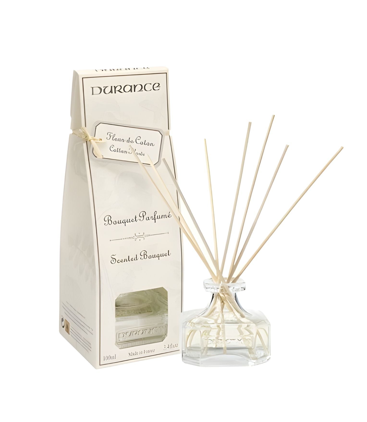 Durance Reed Diffusers Durance Reed Diffuser - Cotton Flower 100ml | French Beauty Co.
