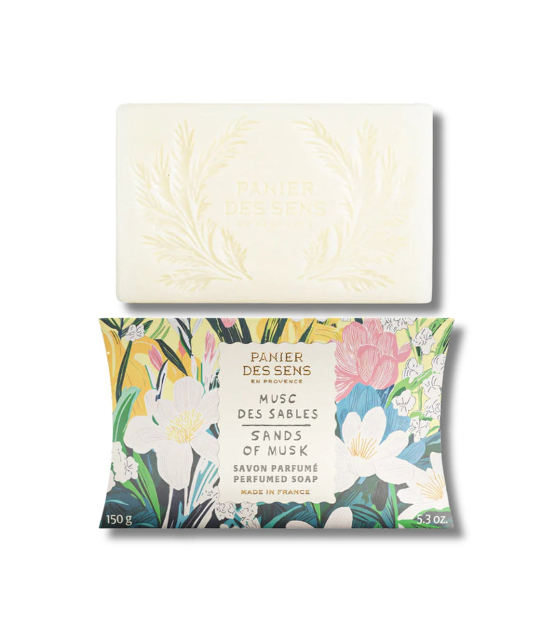 Sands of Musk Boxed Soap 150g - French Beauty Co.Panier des Sens