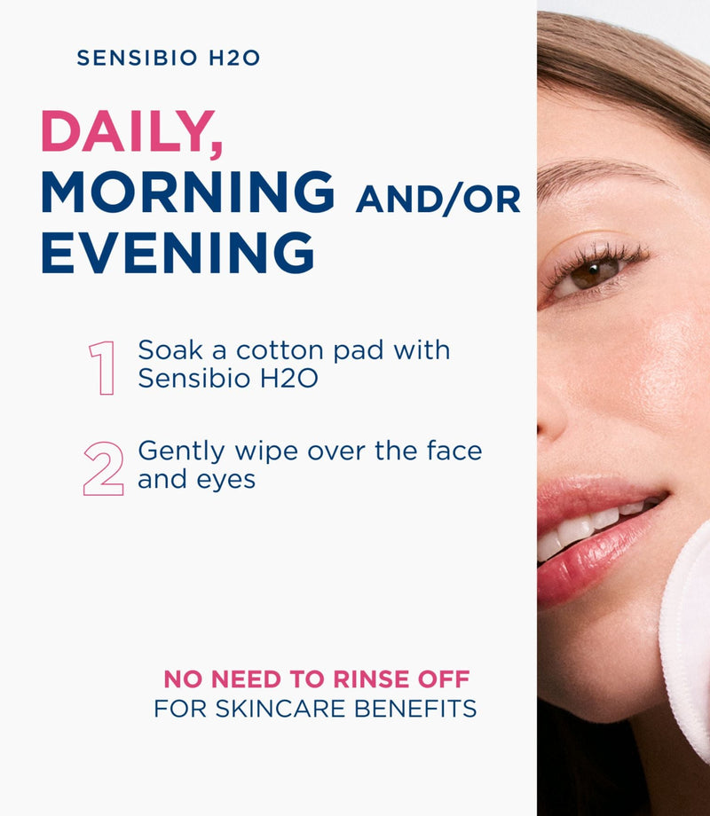 Sensibio H2O Micellar Water 500ml - French Beauty Co.Bioderma