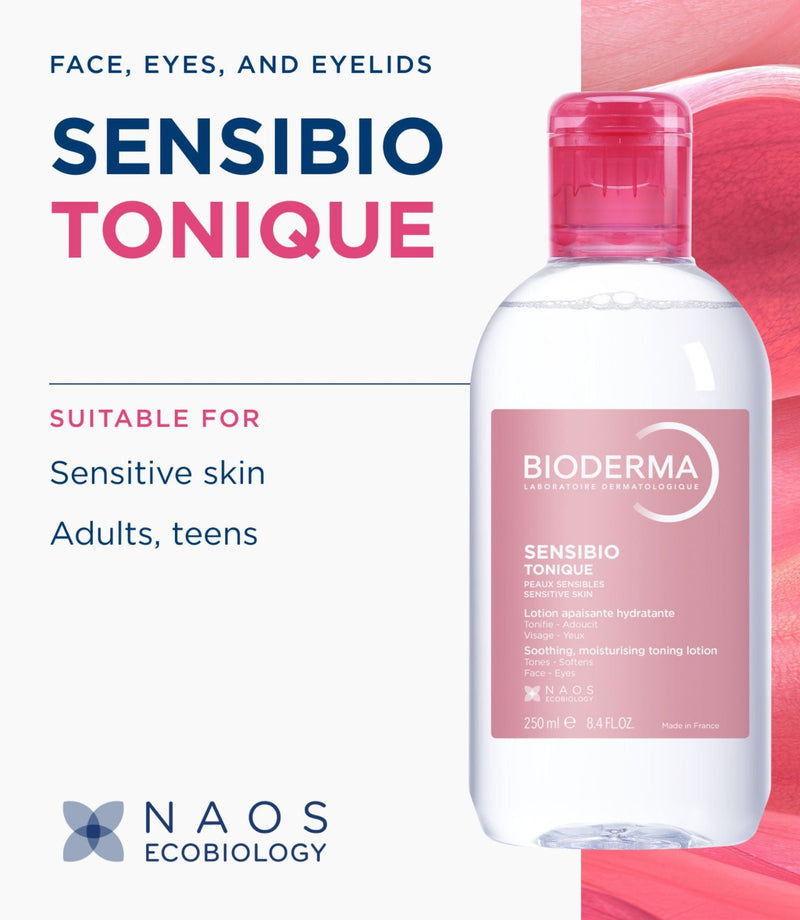 Sensibio Toner 250ml - French Beauty Co.Bioderma