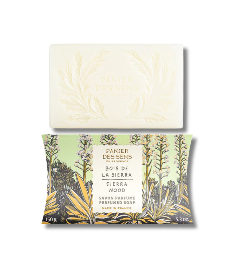 Sierra Wood Boxed Soap 150g - French Beauty Co.Panier des Sens