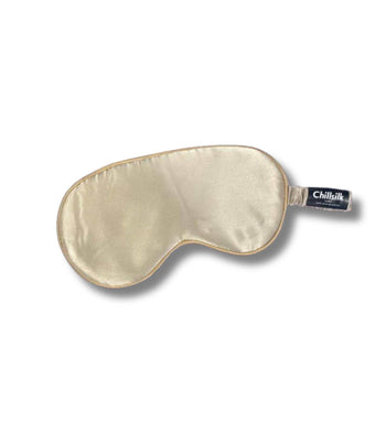 Silk Eye Mask - Beige