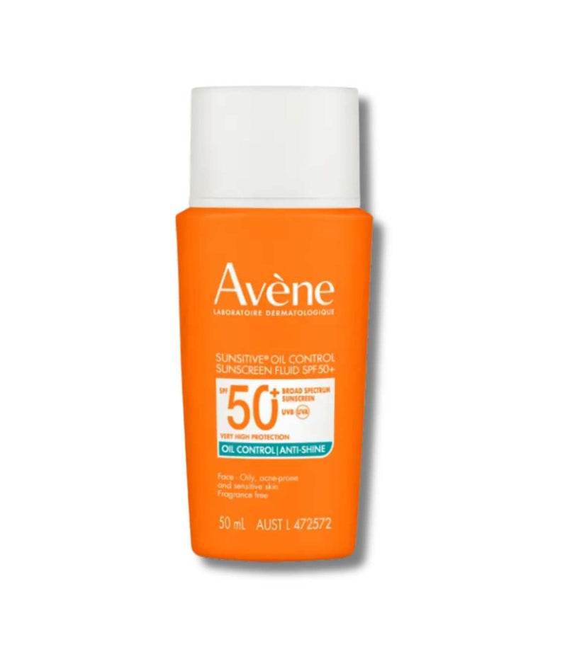 Sunsitive Oil Control Sunscreen Fluid SPF50+ 50ml - French Beauty Co.Avene