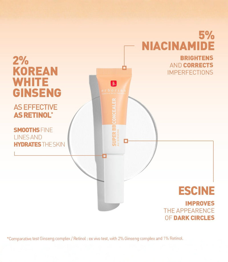 Super BB Concealer Nude 10ml - French Beauty Co.Erborian