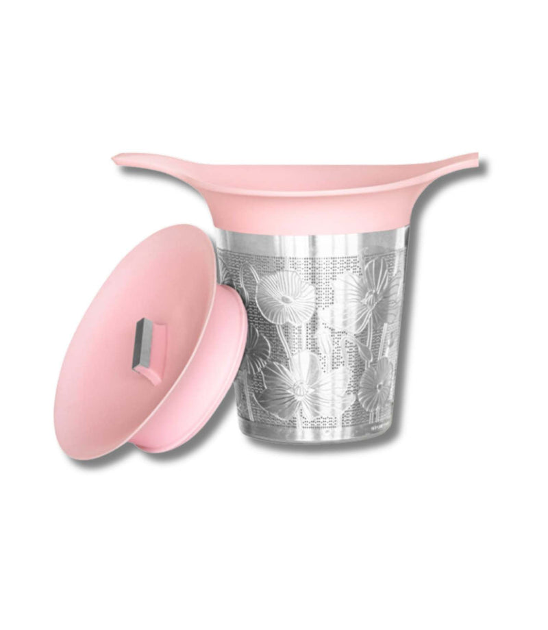 Tea Basket Infuser - Pink