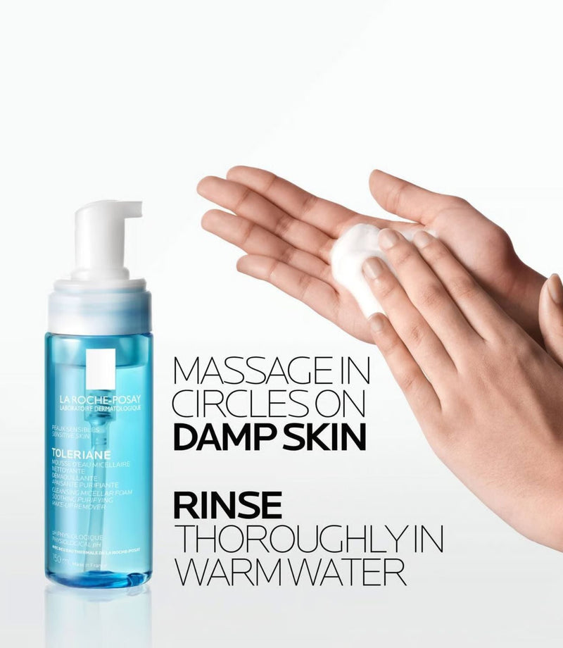Toleriane Micellar Foaming Water Cleanser 150ml - French Beauty Co.La Roche Posay