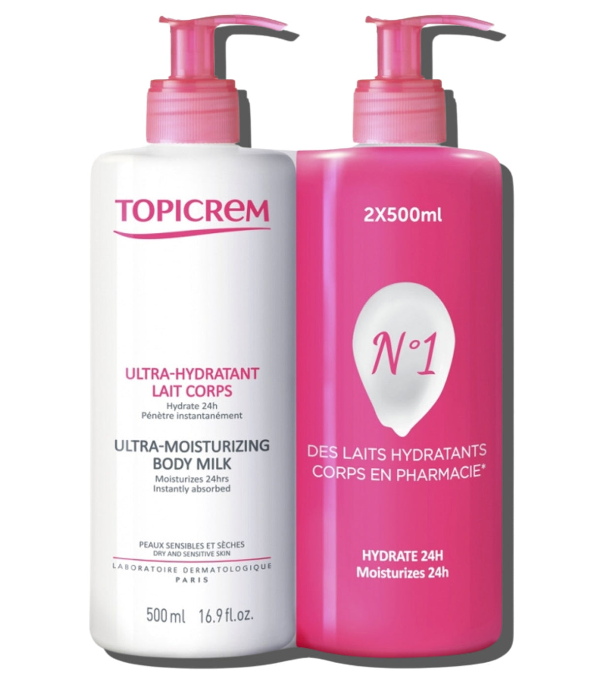 Ultra-Moisturising Body Milk 2x500ml