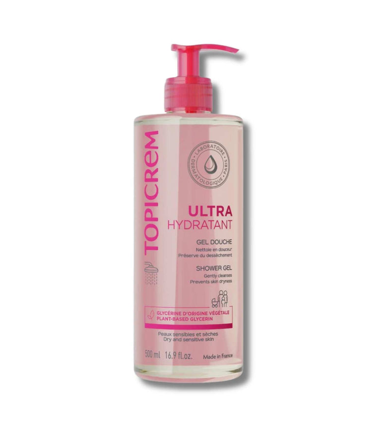 Ultra - Moisturising Gentle Cleansing Gel 500ml - French Beauty Co.Topicrem