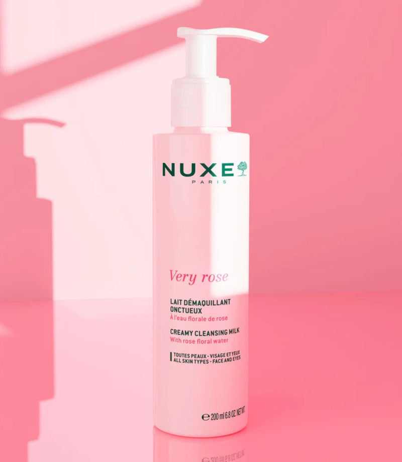 Very Rose Creamy Cleansing Milk 200ml - French Beauty Co.Nuxe