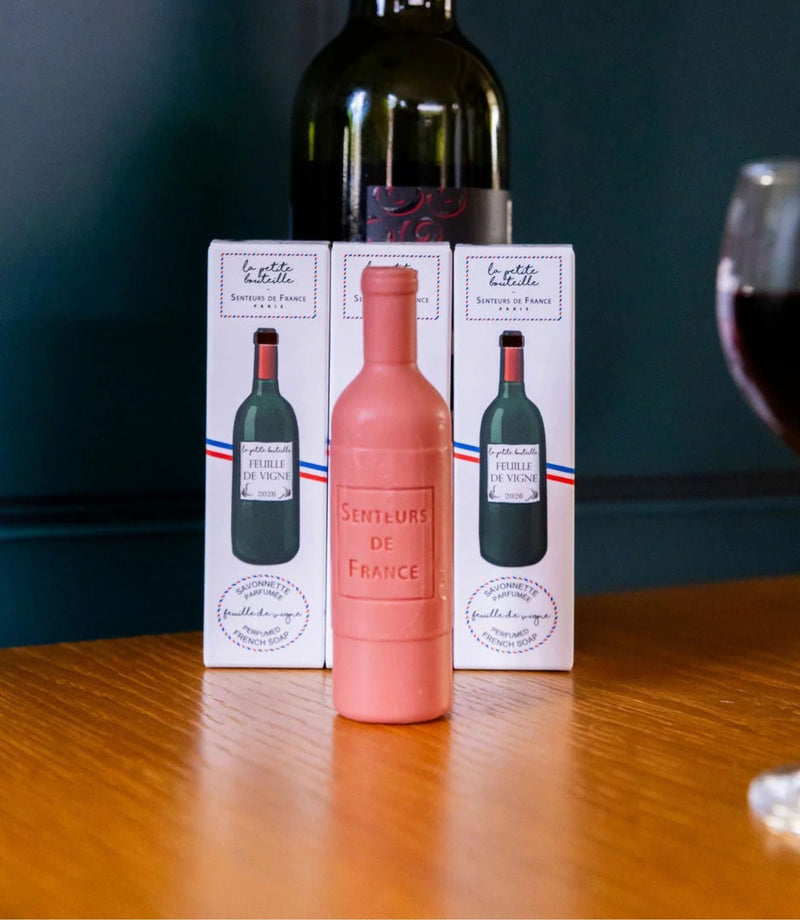 Wine Bottle Soap 50g - French Beauty Co.Senteurs de France