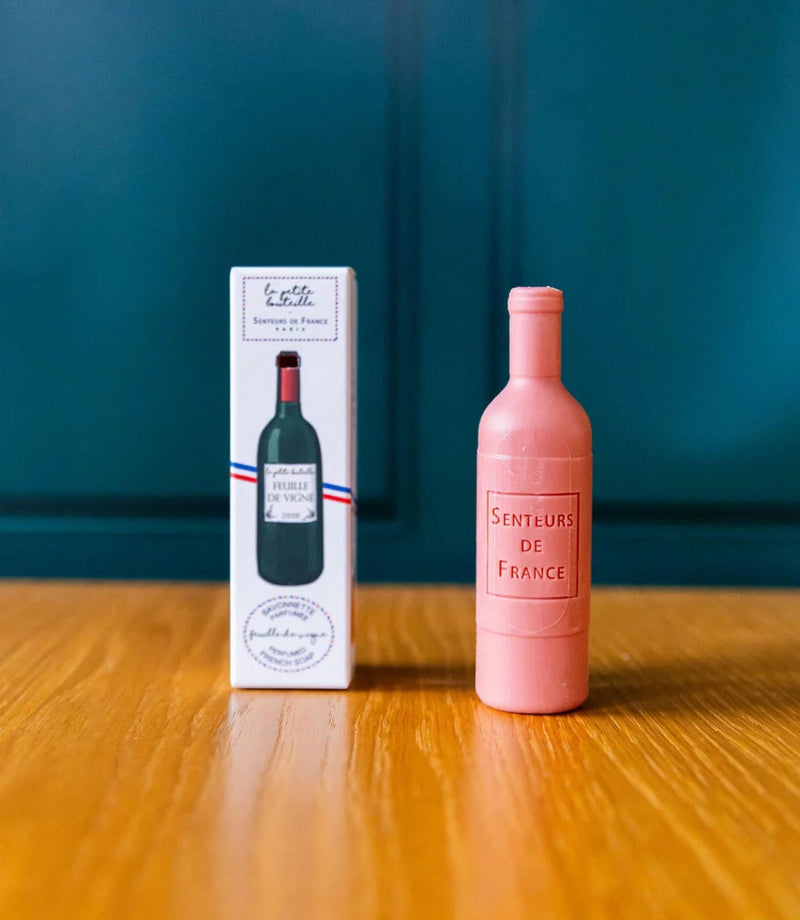Wine Bottle Soap 50g - French Beauty Co.Senteurs de France