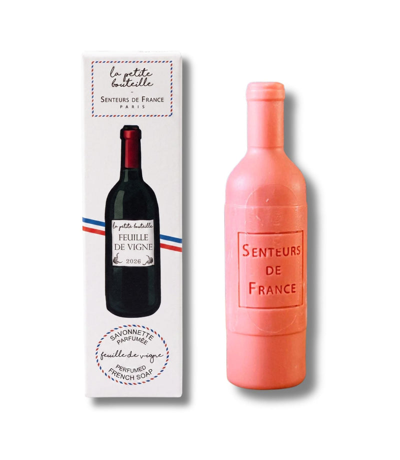 Wine Bottle Soap 50g - French Beauty Co.Senteurs de France