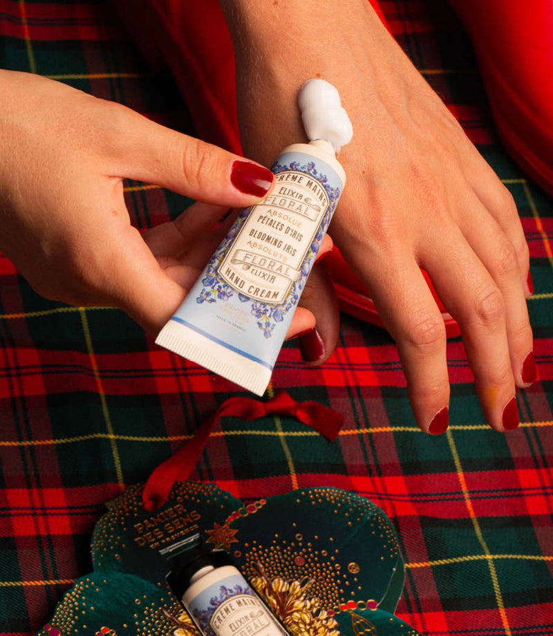 Xmas Blooming Iris Hand Cream 30ml - French Beauty Co.Panier des Sens