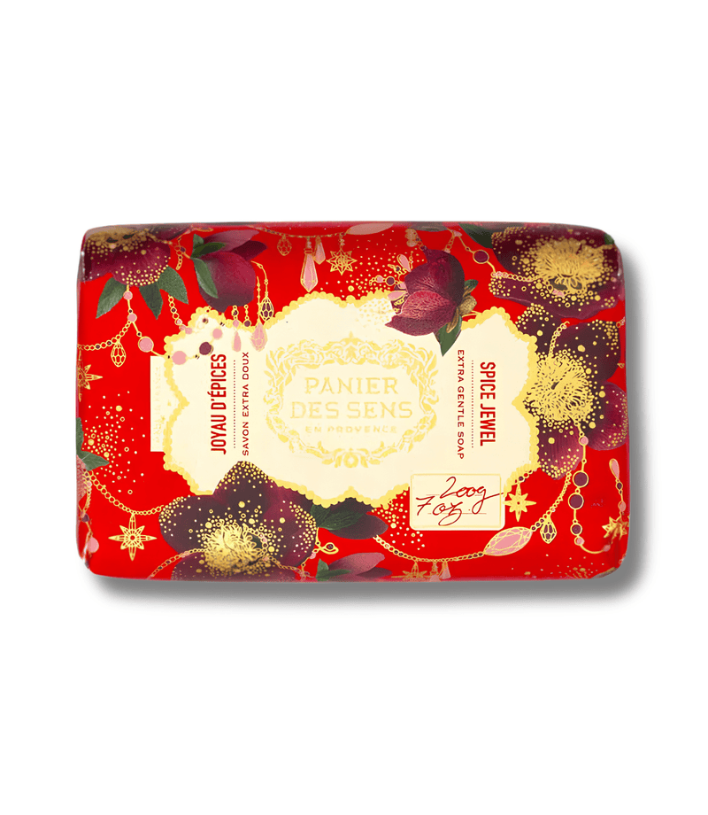 Xmas Spice Jewel Scented Soap 200g - French Beauty Co.Panier des Sens