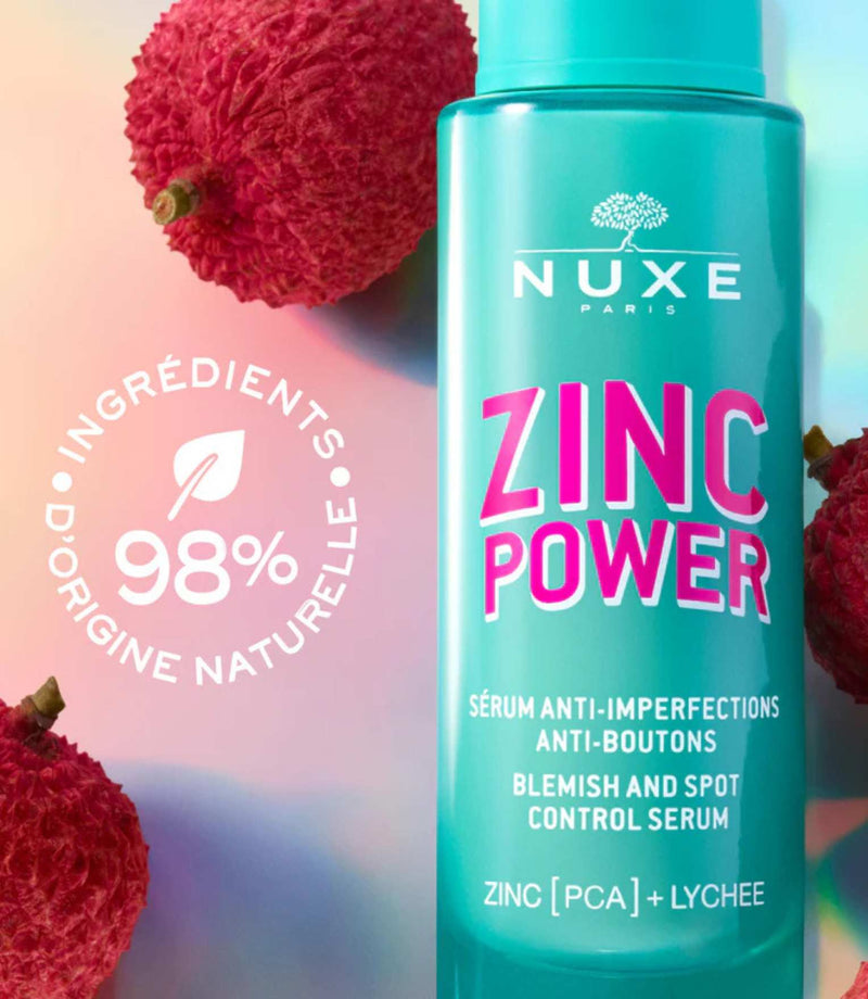 Zinc Power Blemish and Spot Control Serum 30ml - French Beauty Co.Nuxe