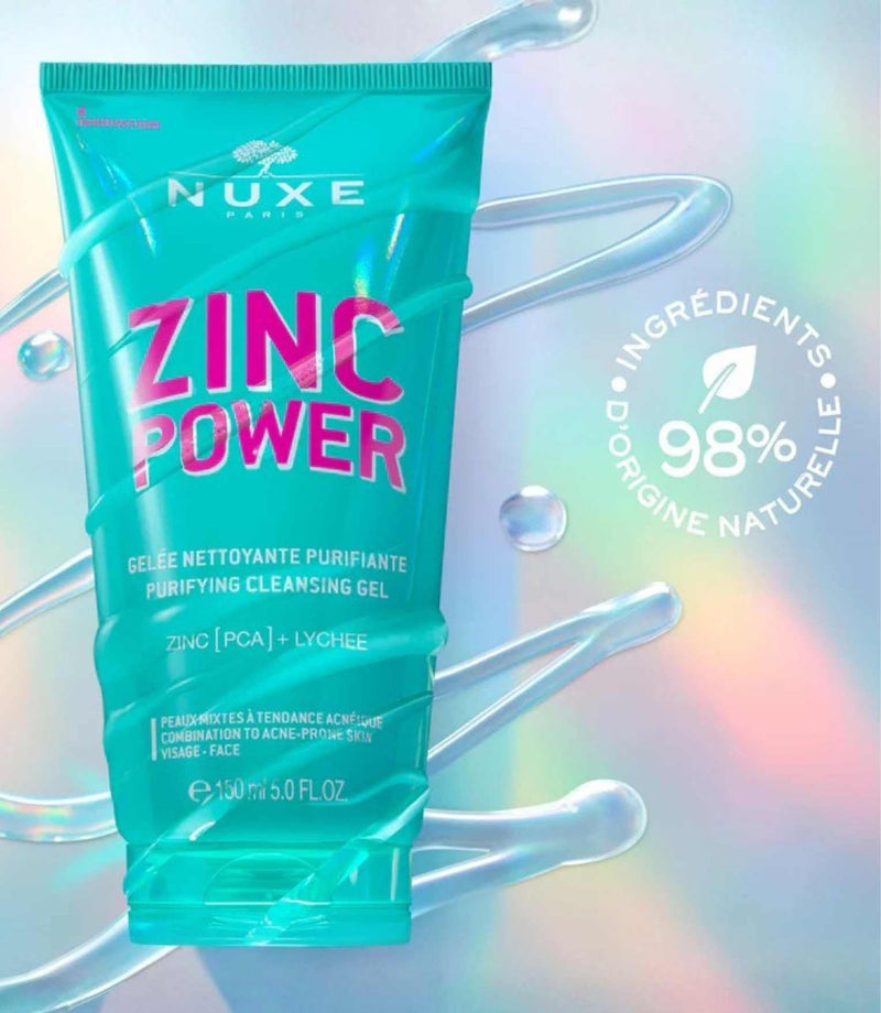 Zinc Power Purfiying Cleansing Gel 150ml - French Beauty Co.Nuxe