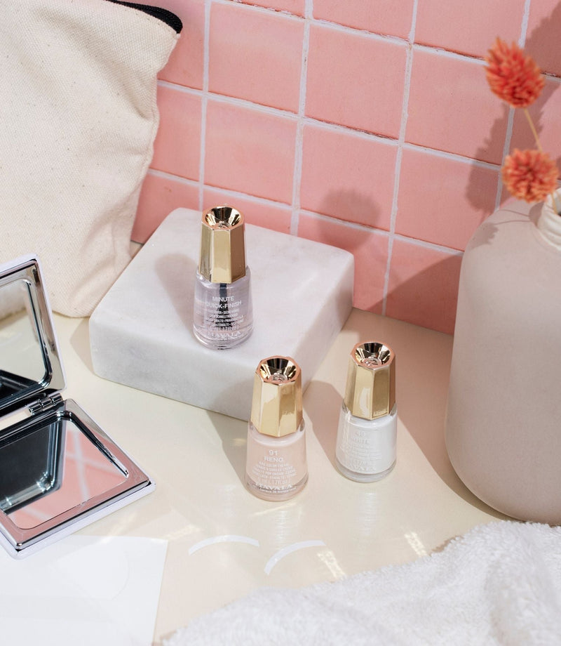 Mavala Silver French Manicure Kit 3x5ml - French Beauty Co.Mavala